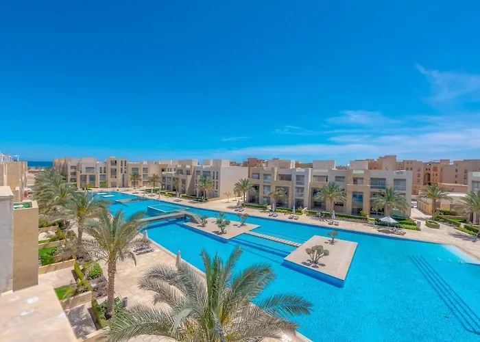 Appartement Coastal Vibe 2br Mangroovy Gouna With Rooftop Cinema, Bbq, Pool & Access Hurghada