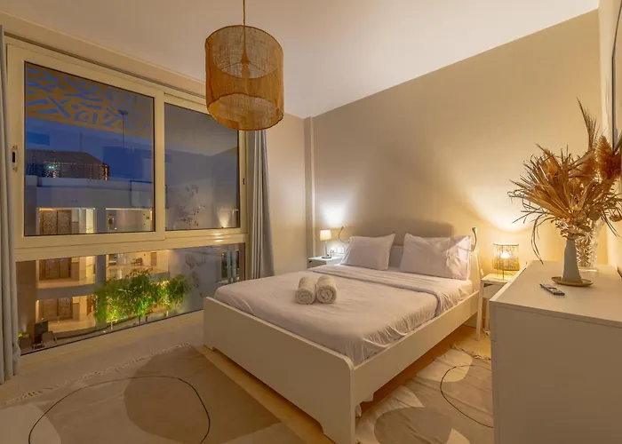 Appartement Coastal Vibe 2br Mangroovy Gouna With Rooftop Cinema, Bbq, Pool & Access *